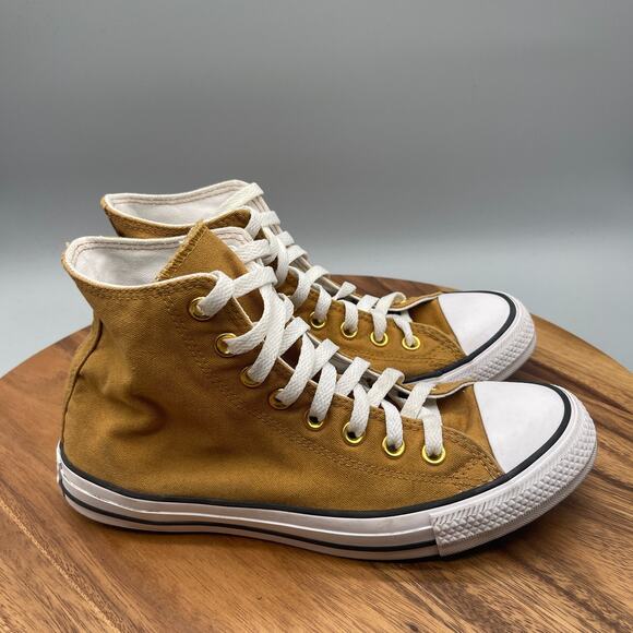 Converse Shoes - Converse All Star Chuck Taylor Shoes Womens Size 9 Brown Hi Tops Skate Sneaker